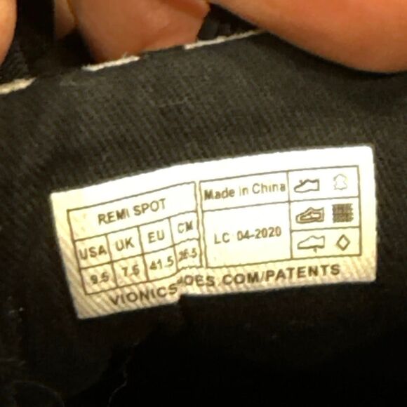 Vionic Remi Spot Zip Sneakers size 9.5 - Picture 9 of 9